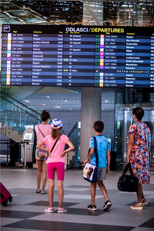 Splitska zračna luka prepuna stranih turista