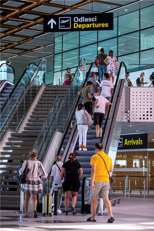 Splitska zračna luka prepuna stranih turista