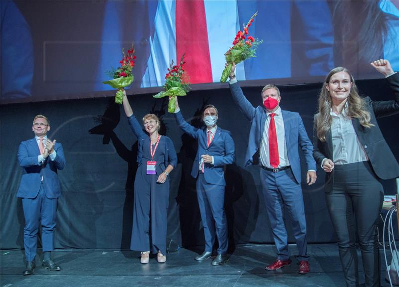 FINLAND SOCIAL DEMOCRATIC PARTY MEETING