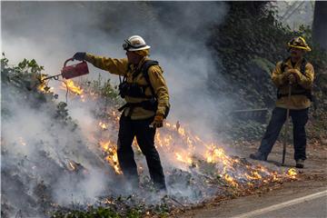 USA CALIFORNIA WILDFIRE