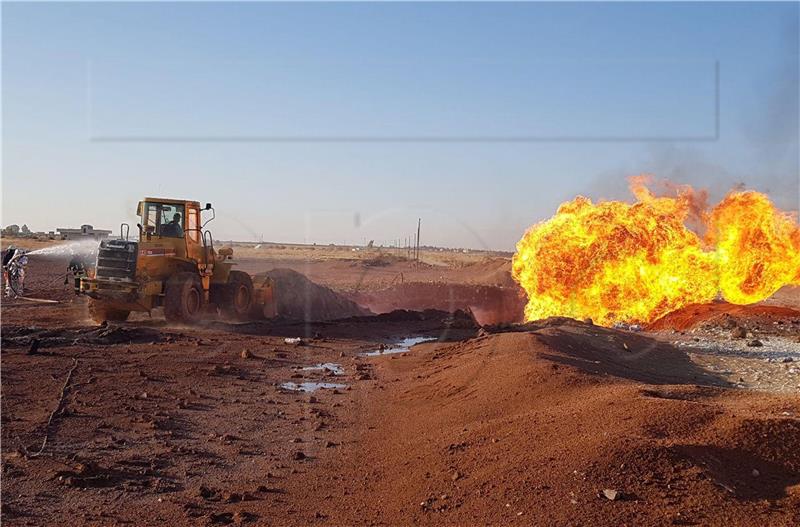 SYRIA GAS PIPELINE ATTACK