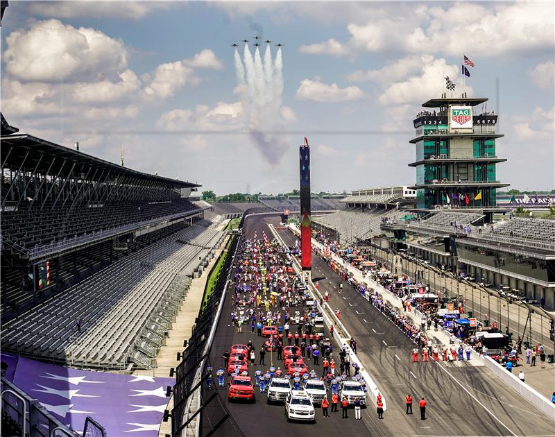 USA MOTOR RACING 104th INDIANAPOLIS 500