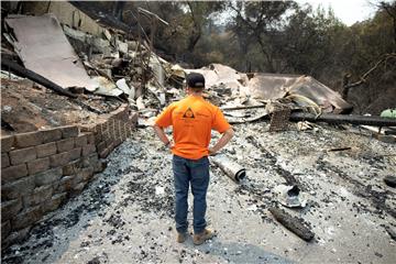 USA CALIFORNIA WILDFIRE