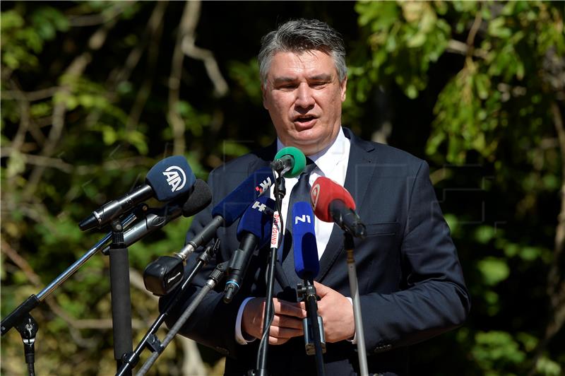 President Milanovic visited Albania as part of his presidential duties, says office