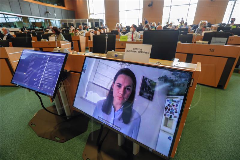 BELGIUM EU PARLIAMENT FOREIGN AFFAIRS BELARUS