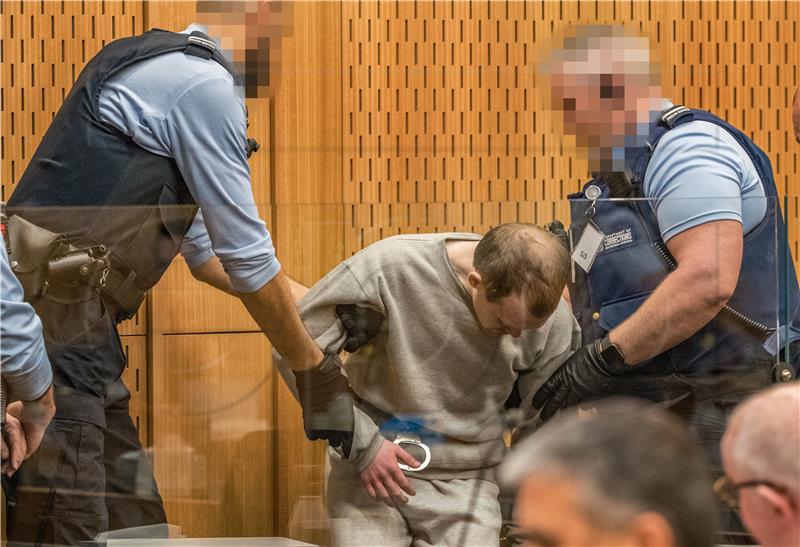 NEW ZEALAND BRENTON TARRANT SENTENCING CHRISTCHURCH