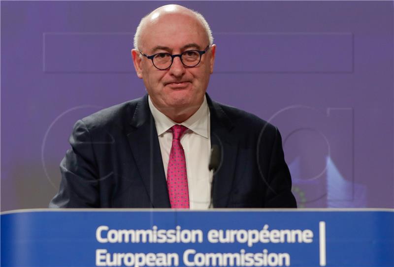 (FILE) BELGIUM EU COMMISSION EU TRADE COMMISSONER RESIGNATION