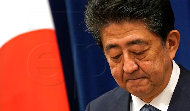 JAPAN GOVERNMENT ABE RESIGNATION