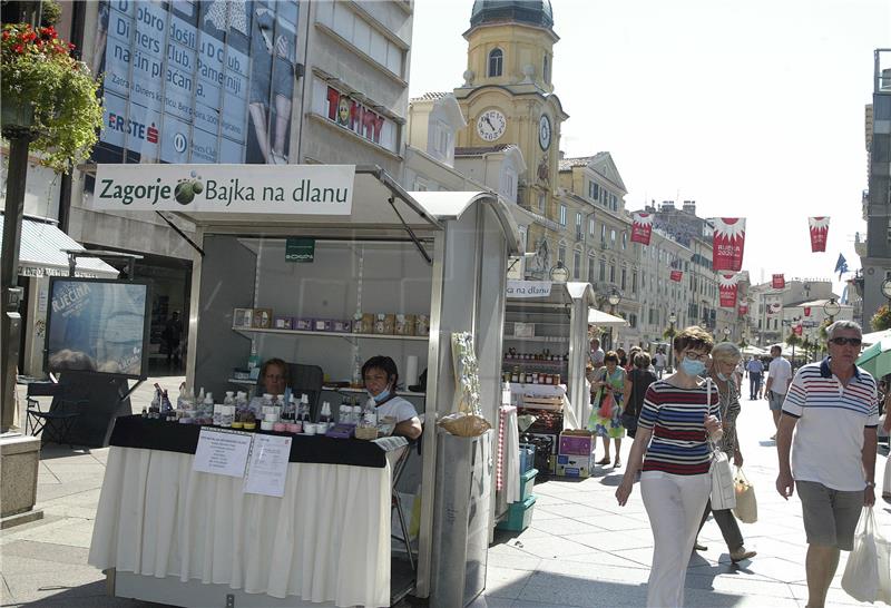 Rijeka: Manifestacija 100% zagorsko na Korzu