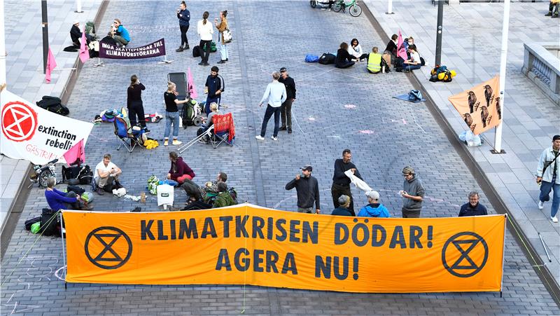 SWEDEN ENVIRONMENT CLIMATE PROTEST