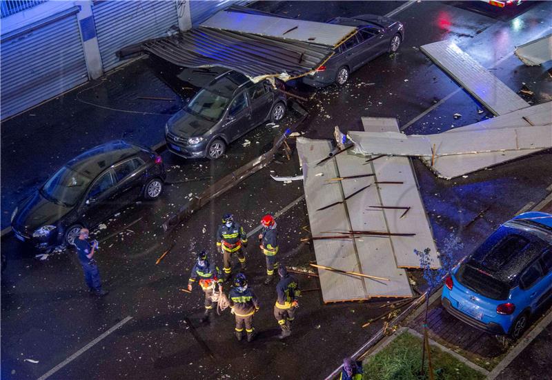 ITALY WEATHER STORM DAMAGES