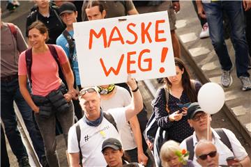 GERMANY PROTEST PANDEMIC CORONAVIRUS COVID19