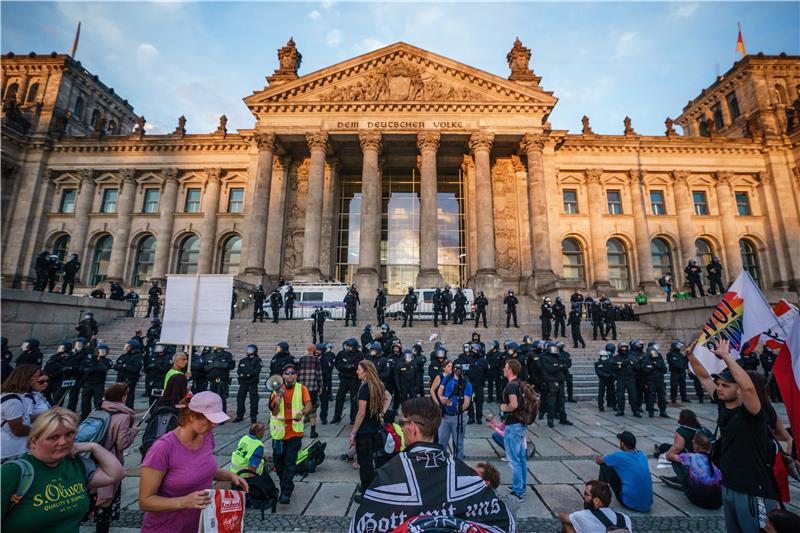 GERMANY PROTEST AFTERMATH