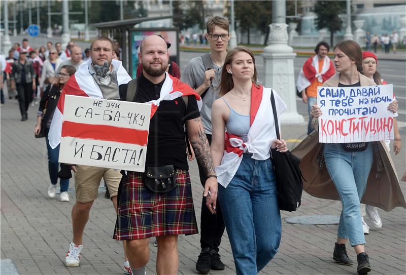 BELARUS OPPOSITION PROTEST