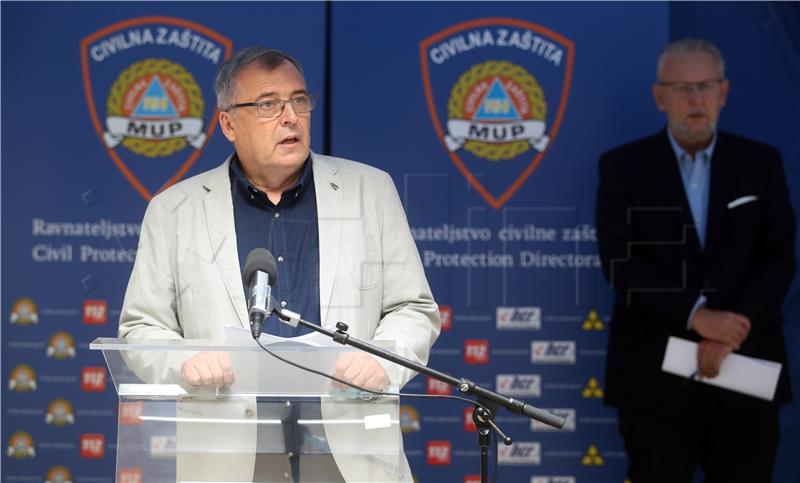 Konferencija za medije stožera Civilne zaštite RH