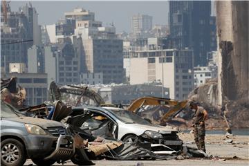 LEBANON BEIRUT BLAST AFTERMATH