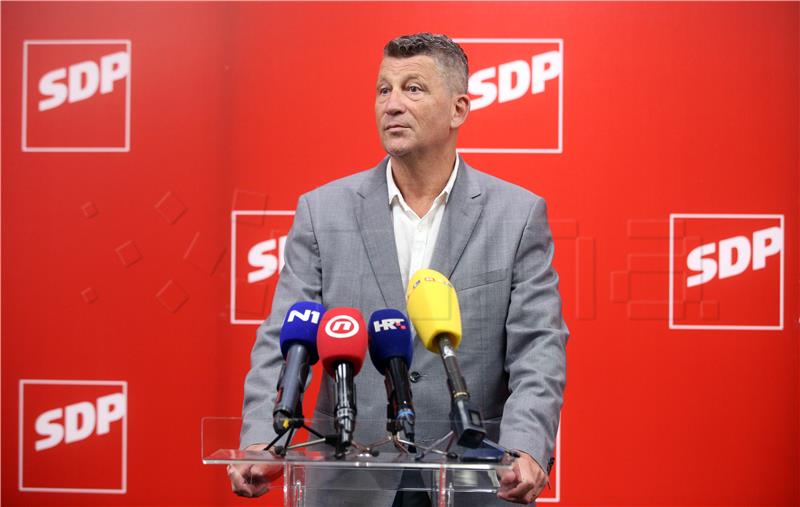 Marino Percan submits his SDP leader candidacy