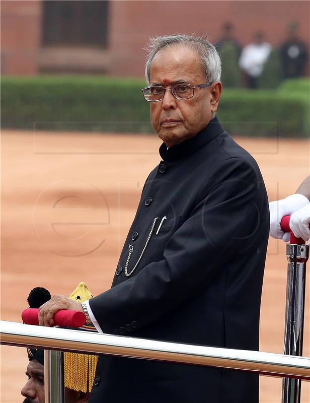 (FILE) INDIA PRANAB MUKHERJEE OBIT