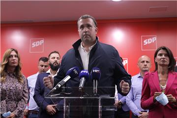 Konferencija za medije SDP-ovih gradonačelnika