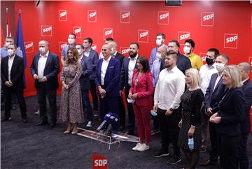 Konferencija za medije SDP-ovih gradonačelnika