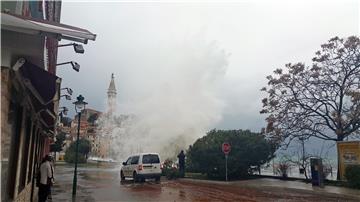 Obilna kiša diljem Istre, najviše palo u Rovinju  