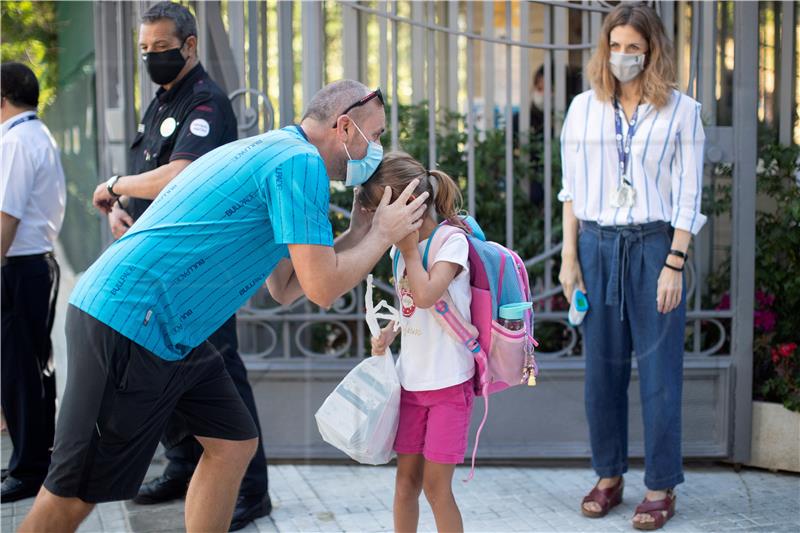 SPAIN SCHOOL PANDEMIC CORONAVIRUS