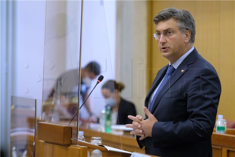 Plenković: Osigurati kvalitetan, pravičan i provediv  zakon o obnovi