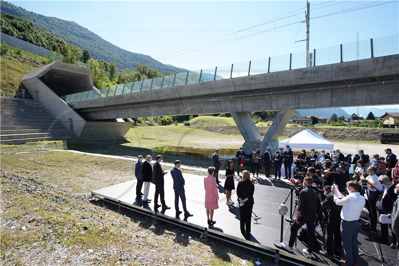 SWITZERLAND CENERI BASE TUNNEL