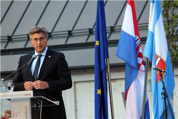 Plenković na svečanoj sjednici Županijske skupštine u Suhopolju