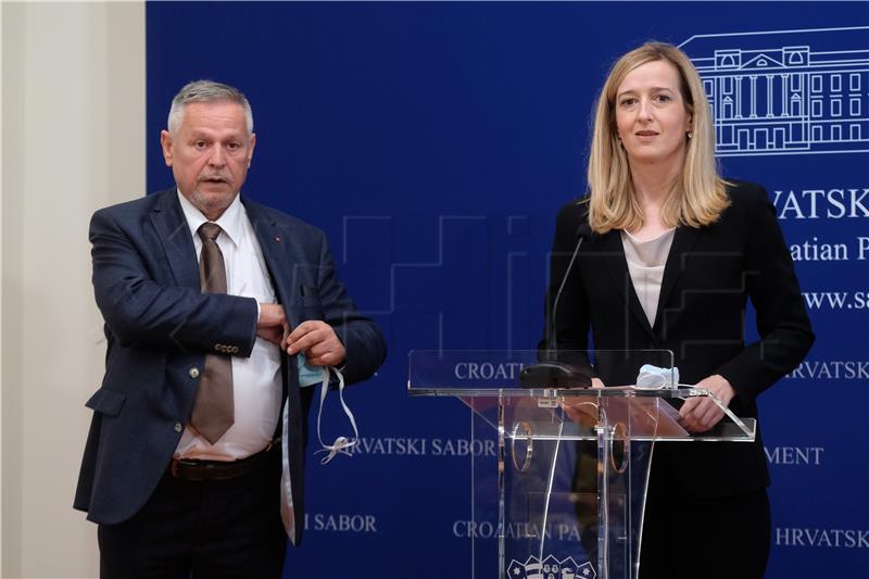 Konferencija za medije Kluba zastupnika SDP-a