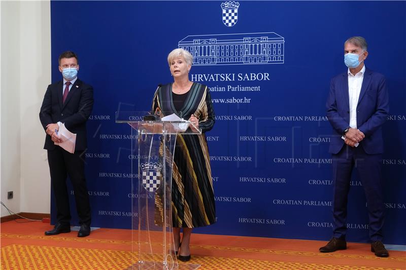 Konferencija za medije Kluba zastupnika HDZ-a