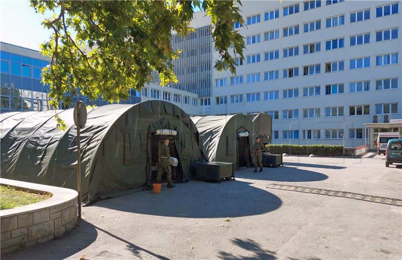 Number of hospitalised COVID-19 patients in Croatia up 110% - newspaper