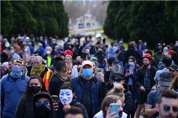 AUSTRALIA PROTESTS FREEDOM DAY