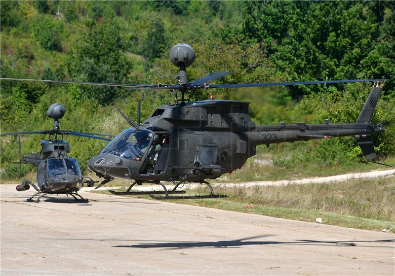 Provedena i osvježena bojeva gađanja i raketiranja iz Kiowa Warriora