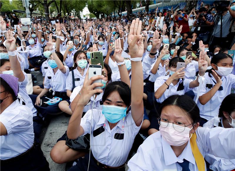 THAILAND STUDENTS PROTEST