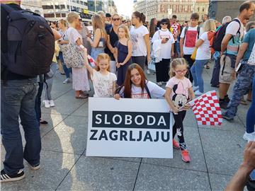 Festival slobode na zagrebačkom glavnom trgu