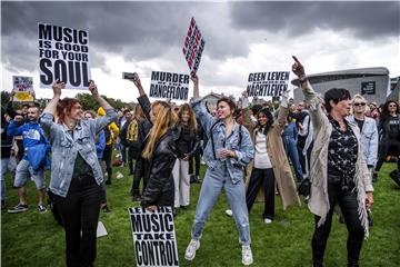 NETHERLANDS PROTEST NIGHTCLUBS CORONAVIRUS