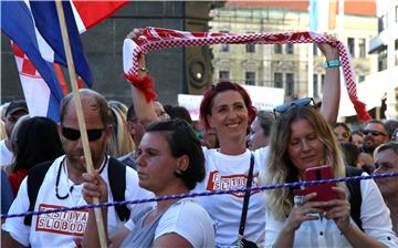 Festival slobode na zagrebačkom glavnom trgu