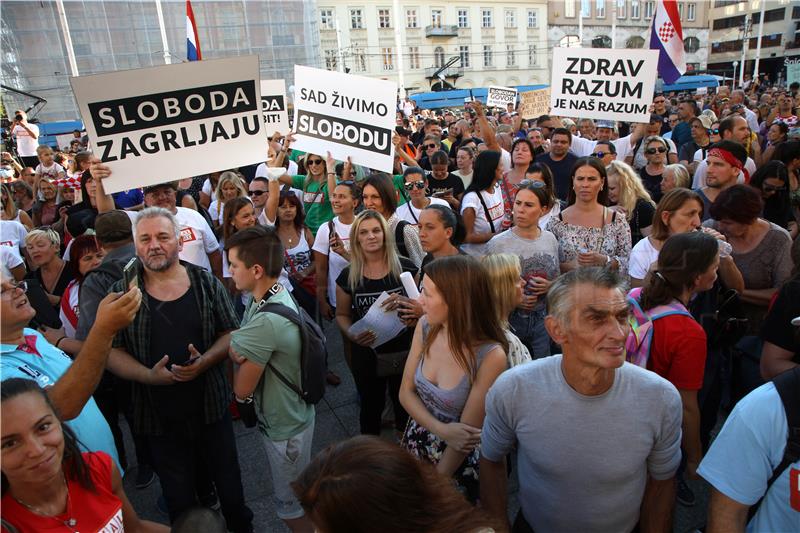 Festival slobode na zagrebačkom glavnom trgu