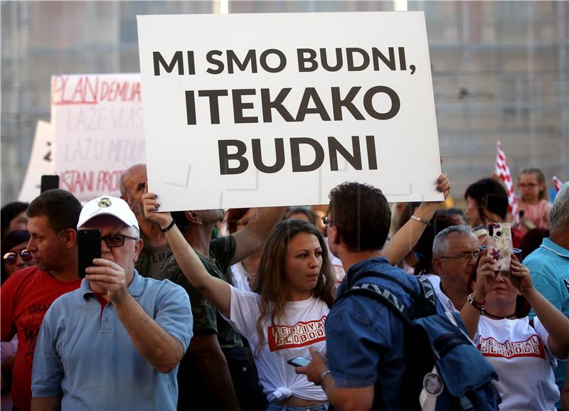 Festival slobode na zagrebačkom glavnom trgu