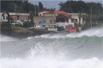 SOUTH KOREA WEATHER TYPHOON HAISHEN