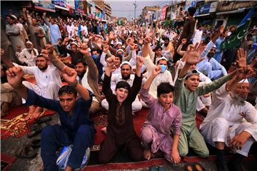 PAKISTAN PROPHET DRAWING PROTEST