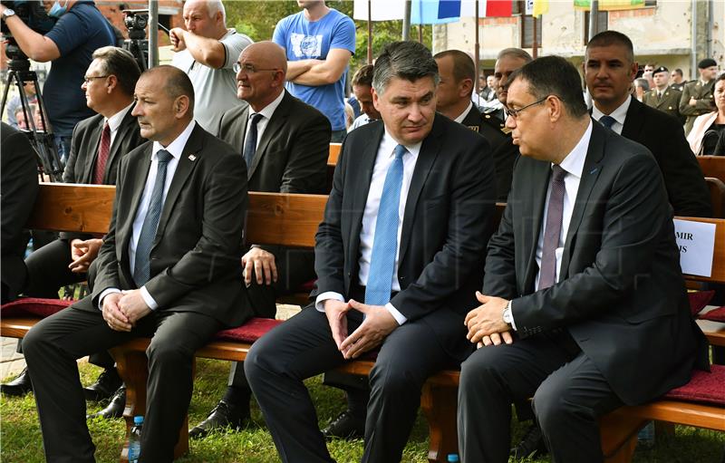 Milanović na obilježavanju 29. obljetnice pogibije branitelja u Kusonjama