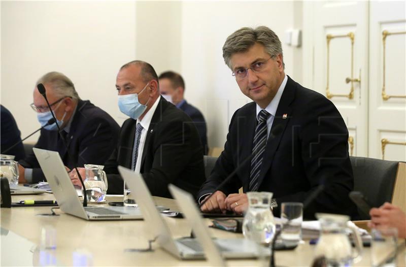 Plenković: Potreban plan sigurnosti prostora ispred Vlade