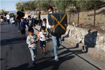 GREECE MIGRATION REFUGEES MORIA CAMP