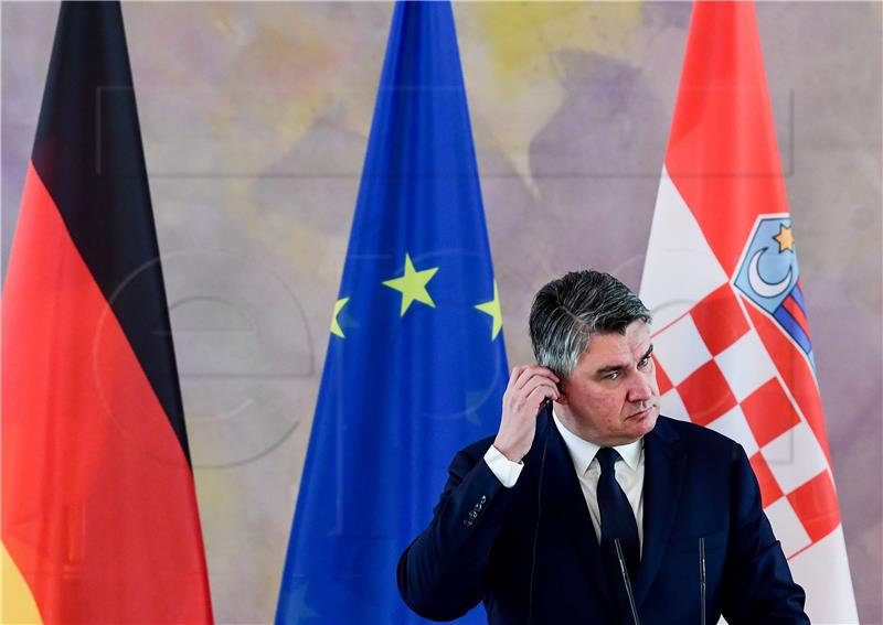 GERMANY CROATIA DIPLOMACY