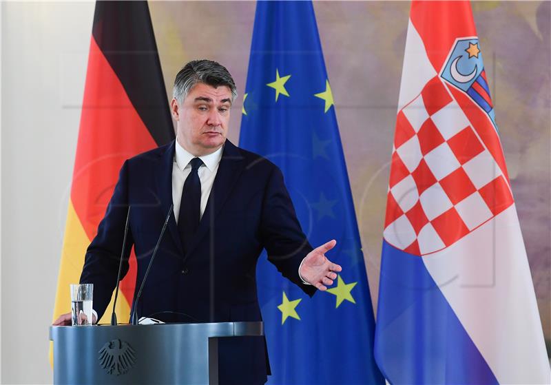 GERMANY CROATIA DIPLOMACY