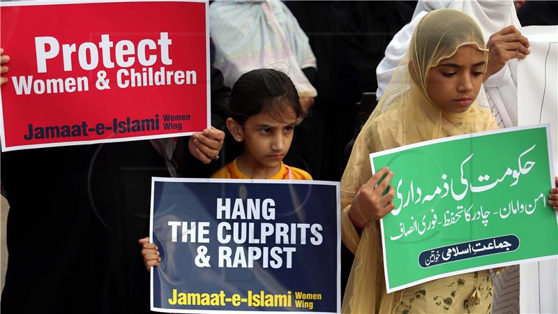 PAKISTAN PROTEST RAPE