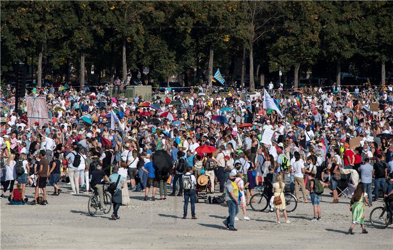 GERMANY PROTEST PANDEMIC CORONAVIRUS COVID19