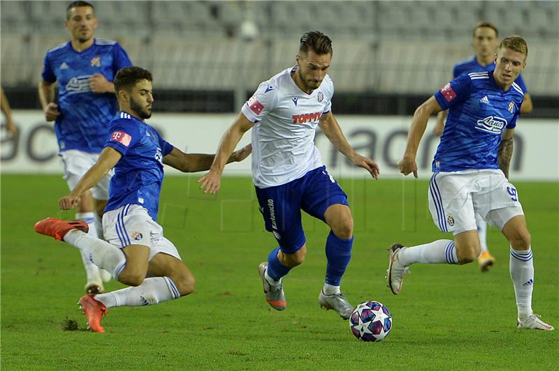 Utakmica Prve HNL Hajduk - Dinamo